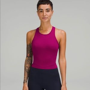Lululemon Ebb to Street Cropped Racerback Tank